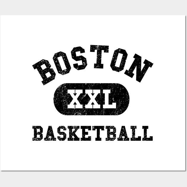 Boston Basketball III Wall Art by sportlocalshirts